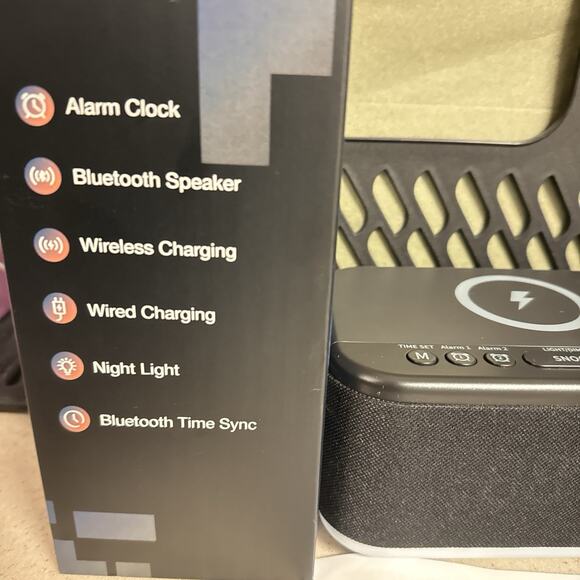 Fansbee Smart Bluetooth Alarm Clock Radio A21-B - Picture 16 of 16